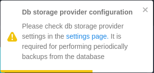 aws infrastructure manager settings